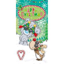 Festive Glasses My Dinky Bear Me to You Christmas Gift / Money Wallet Image Preview